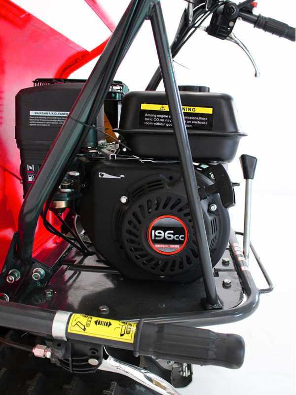 Brouette motoris&eacute;e &agrave; chenilles AMA TAG500T avec benne extensible - Charge 500 kg