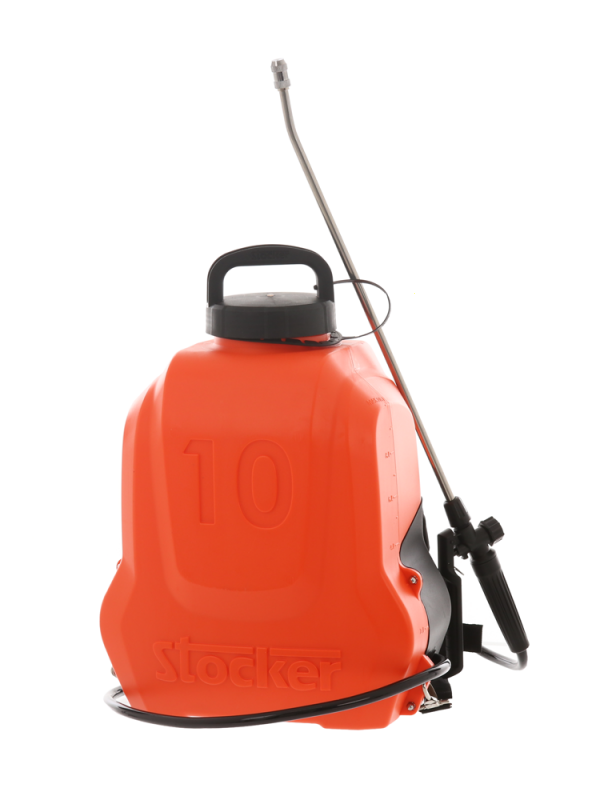 Pompe de pulv&eacute;risation &agrave; dos Stocker - batterie au Lithium 10 litres