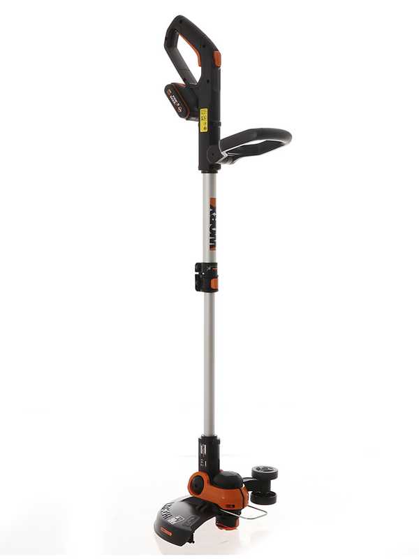 Worx WG163E.1 - Coupe-bordures &agrave; batterie - 20V / 2Ah