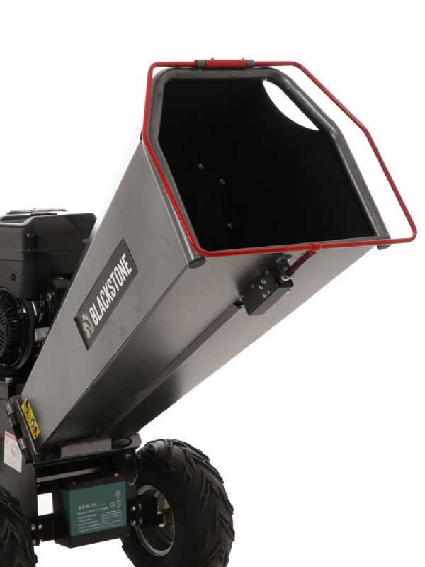 BlackStone BC 1500 BSE - Broyeur de branches thermique - Moteur B&amp;S XR2100 de 13.5 CV