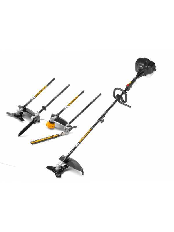 Débroussailleuse Multifonction Avec Perche élagueuse Et Taille-haies McCulloch B33 PS + 4en1 D86 42 Débroussailleuse multifonction avec perche élagueuse et taille-haies McCulloch B33 PS + 4en1 D86