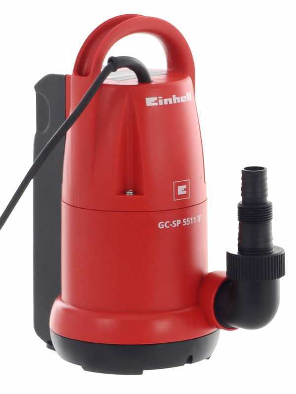 Pompe submersible pour eaux claires Einhell GC-SP 5511 IF - Flotteur int&eacute;gr&eacute;