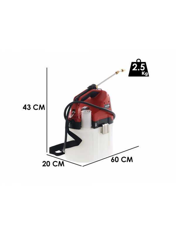 Pulv&eacute;risateur &agrave; batterie Einhell GE-WS 18/75 Li - 7.5 litres