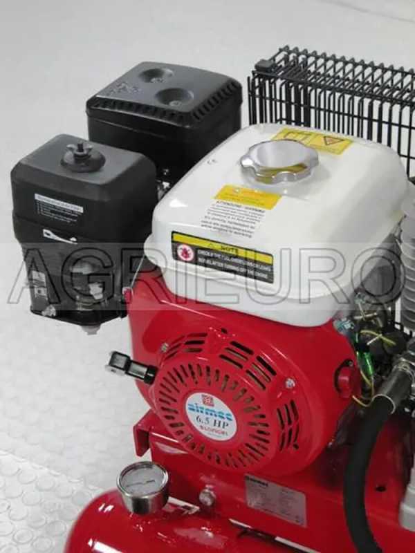 Motocompresseur Airmec TEB22-510LO (510 L/min) moteur Loncin 6,5 CV compresseur