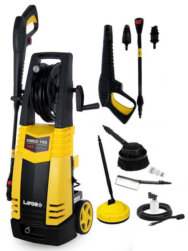 Nettoyeur haute pression Lavorwash &agrave; froid Lavor Force 145 - Electrique &agrave; eau froide 145 bar max