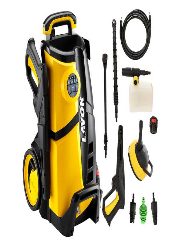Nettoyeur haute pression Lavorwash &agrave; eau froide Lavor LVR4 150 Digit - 150 bars max