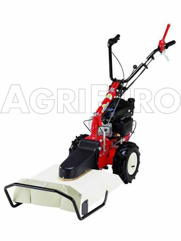 Motofaucheuse thermique tractée Eurosystems P55V moteur à essence Briggs&Stratton