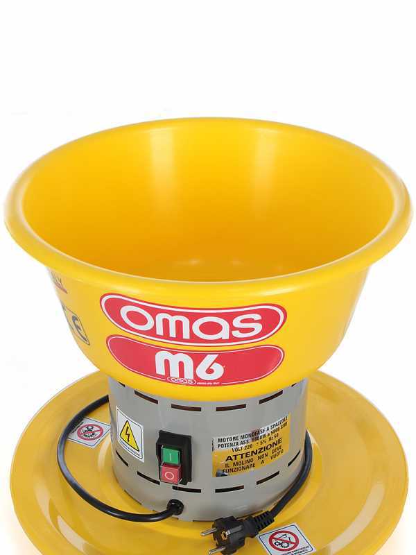 Omas - Moulin &agrave; grains &eacute;lectrique pour c&eacute;r&eacute;ales - 1600 Watts 