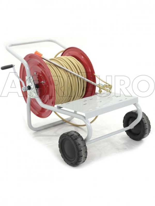 Motopompe de pulv&eacute;risation &eacute;lectrique sur chariot - Pompe Dal Degan DL218 - 20 bars max - 18L/min