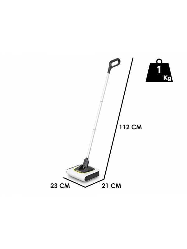 Karcher KB 5 - Balai &eacute;lectrique sans fil &agrave; batterie rechargeable - batterie au lithium