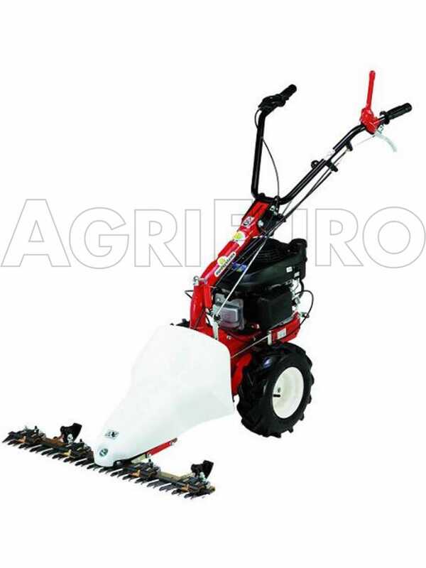 Faucheuse rotative &agrave; roues - thermique autotract&eacute;e Eurosystems P55 - Motofaucheuse