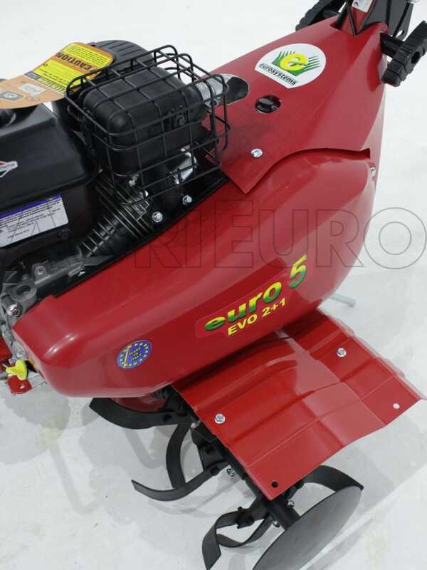 Eurosystems Euro 5 EVO - Motobineuse &agrave; essence 7,5 CV - B&amp;S Serie 950 OHV