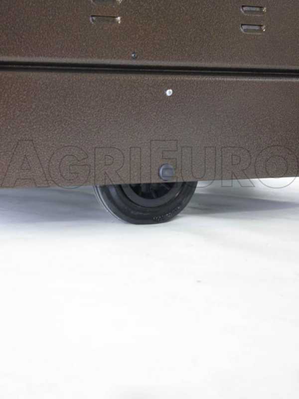 Four &agrave; bois professionnel d'ext&eacute;rieur en acier AgriEuro Magnus 100 Deluxe EXT Inox