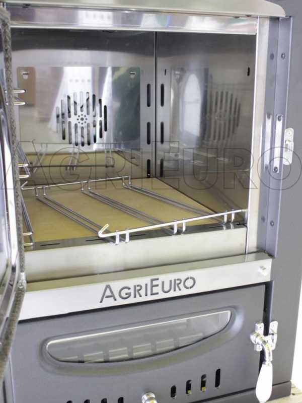 Nouveau Agrieuro Minimus 50 EXT - Four &agrave; bois en acier d'ext&eacute;rieur - Ventil&eacute;