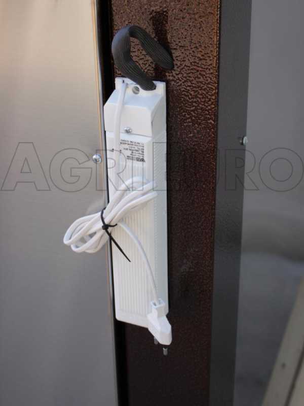 Four &agrave; bois encastrable en acier AgriEuro Maximus 100 Deluxe INC Inox - cuivre &eacute;maill&eacute;
