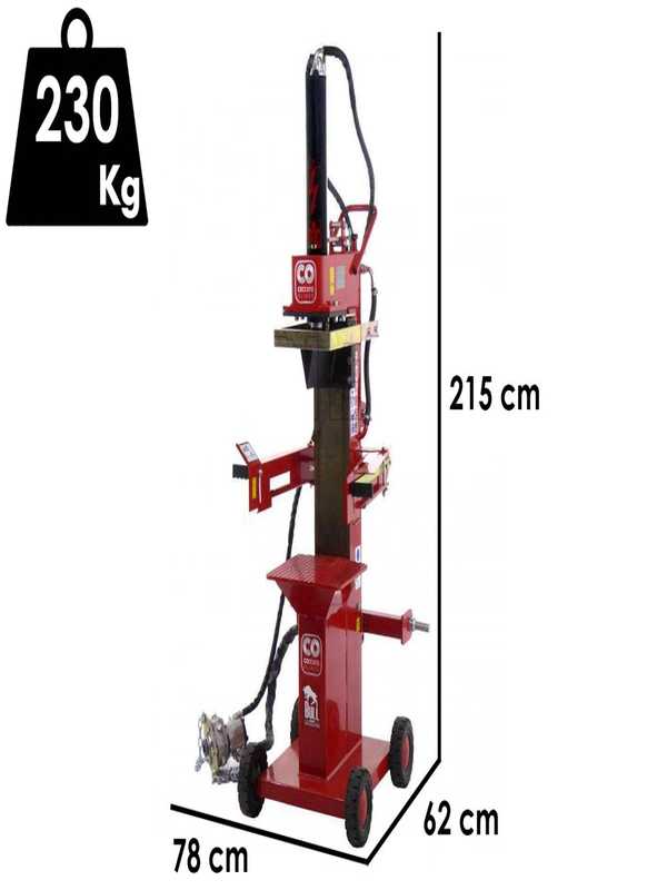 Ceccato BULL SPLT13R4 - Fendeuse sur tracteur - Verticale