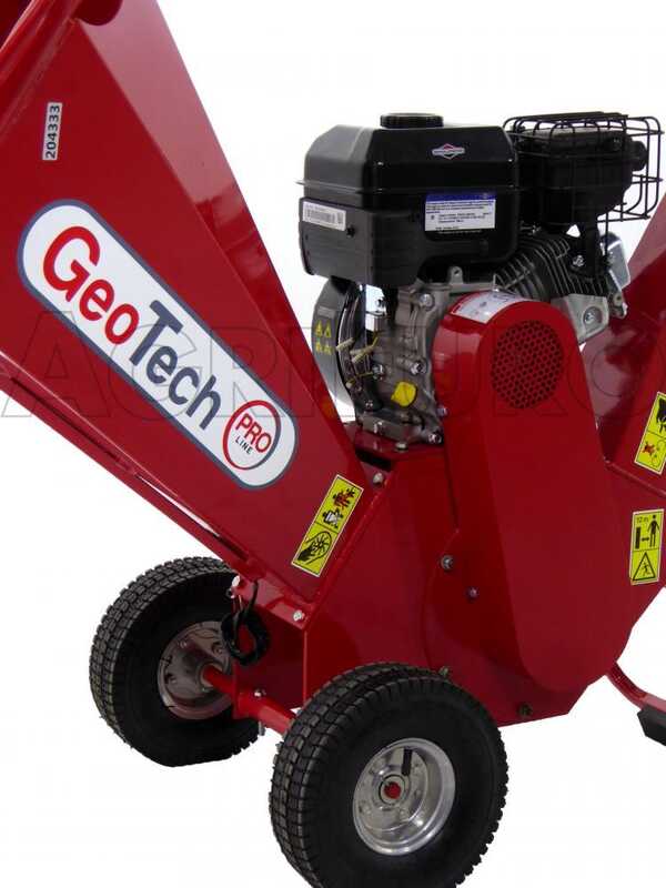 GeoTech Pro PCS70BS - Broyeur de v&eacute;g&eacute;taux thermique professionnel  - Moteur B&amp;S 950