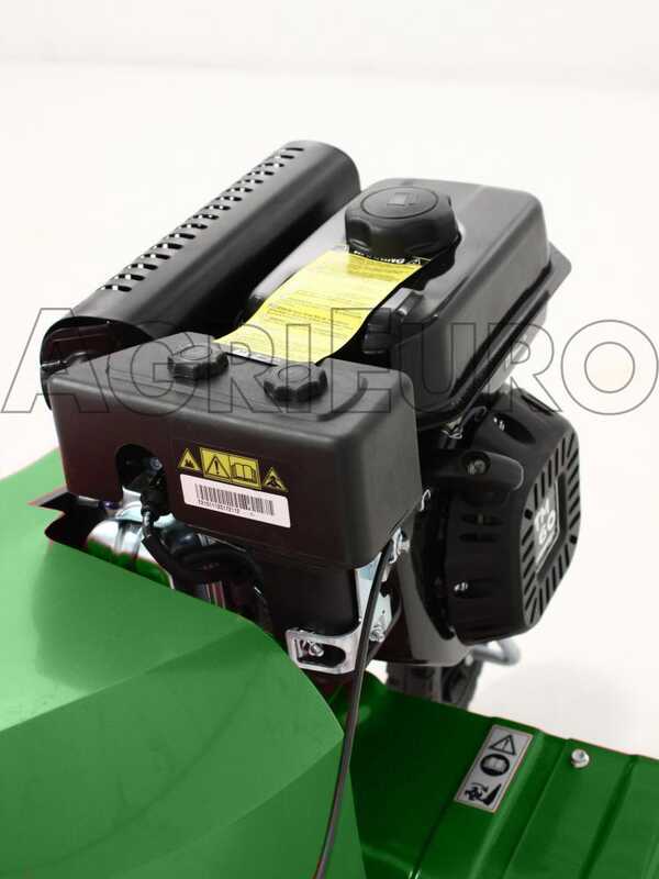 Motobineuse Agri 5 avec fraise 75 cm - Moteur &agrave; essence Loncin TM 60 OHV - vitesses 1+1