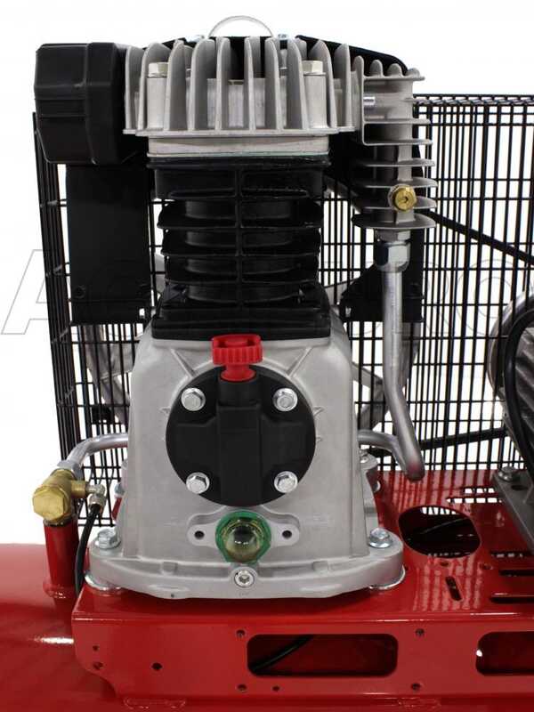 Fini Advanced MK 113-200-4 - Compresseur d'air &eacute;lectrique triphas&eacute; &agrave; courroie - moteur 4 CV - 200 L