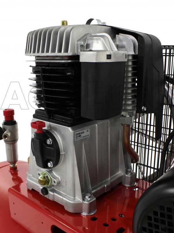 Fini Advanced BK 114-270L - Compresseur d'air &eacute;lectrique triphas&eacute; &agrave; courroie - moteur 5.5 CV - 270 L