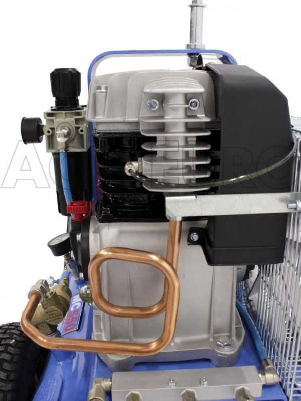 Motocompresseur thermique Campagnola MC 550 (554 L/min) moteur essence Honda GX 200