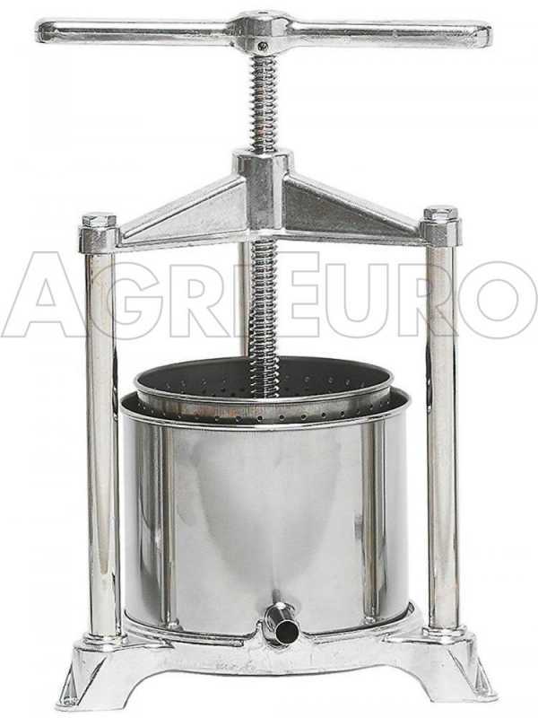 Palumbo Pavi AM - Pressoir manuel 2,5 L - Pour aubergines et raisin