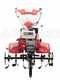 GeoTech-Pro PGT 700 - Motobineuse &agrave; essence 7 HP - Changement de vitesses 2+1 marche arri&egrave;re