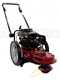 D&eacute;broussailleuse manuelle &agrave; roues Attila AXB 5616 F - moteur &agrave; essence 160 cm3 - faucheuse