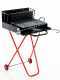 Pegoraro Angelo 142 Small - Barbecue portable &agrave; bois et charbon - Pliant
