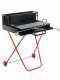 Pegoraro Angelo 214 Medium - Barbecue portable &agrave; bois et charbon - Pliant
