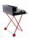 Pegoraro Angelo 214 Medium - Barbecue portable &agrave; bois et charbon - Pliant