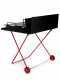 Pegoraro Angelo 323 Maxi - Barbecue portable &agrave; bois et charbon - Pliant