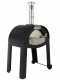 AgriEuro Mini Cibus - Four &agrave; bois pour pizza d'ext&eacute;rieur 60x40 - Capacit&eacute; de cuisson : 1 pizza