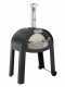 AgriEuro Mini Cibus - Four &agrave; bois pour pizza d'ext&eacute;rieur 60x40 - Capacit&eacute; de cuisson : 1 pizza