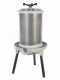Grifo PEA20 - Pressoir pneumatique pour fruits 20 L &ndash; Cuve en acier inoxydable
