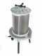 Grifo PEA20 - Pressoir pneumatique pour fruits 20 L &ndash; Cuve en acier inoxydable