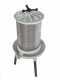 Grifo PEA20 - Pressoir pneumatique pour fruits 20 L &ndash; Cuve en acier inoxydable