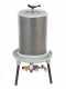 Hydropressoir Grifo PEW40 - bassin inox capacit&eacute; 40L - pressoir &agrave; fruits