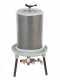 Grifo PEW80 - Pressoir hydraulique pour fruits 80 L &ndash; Cuve en acier inoxydable