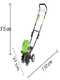 Greenworks 40 V - Motobineuse &eacute;lectrique &agrave; batterie - 40V - SANS BATTERIE NI CHARGEUR