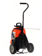 Pompe de pulv&eacute;risation &eacute;lectrique &agrave; batterie au lithium Stocker &agrave; dos/trolley avec r&eacute;servoir 12L