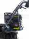 Broyeur autotract&eacute; &agrave; chenille sur brouette motoris&eacute;e GeoTech PRO BMS155 LE moteur essence 6,5/15 CV