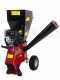 GeoTech GS70 - Broyeur de branches thermique  - Moteur &agrave; essence Loncin 7 CV