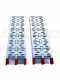Couple de rampes de chargement 226 cm pliables en aluminium avec patins caoutchouc