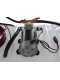 GeoTech CZ60C - Cuve de pulv&eacute;risation pour tracteur tondeuse - Pompe 12V - 60L