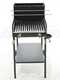 Cruccolini Fuocone Inox - Barbecue &agrave; bois et charbon en fer artisanal