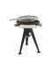 Barbecue &agrave; charbon avec double grille pivotante Royal Food BBQ3 - braisier &Oslash; 66 cm