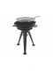 Barbecue &agrave; charbon avec double grille pivotante Royal Food BBQ3 - braisier &Oslash; 66 cm