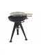 Barbecue &agrave; charbon avec double grille pivotante Royal Food BBQ3 - braisier &Oslash; 66 cm