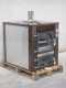 AgriEuro Medius 80 Deluxe INC - Four &agrave; bois en acier encastrable - &Eacute;maillage cuivr&eacute; - Inox
